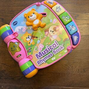 VTech Musical Rhymes Book – Interactive Learning Toy | Excellent Condition